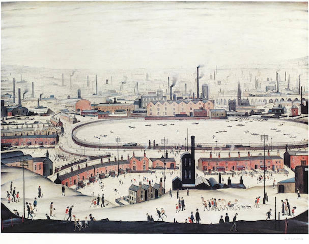 The Pond by Laurence Stephen Lowry