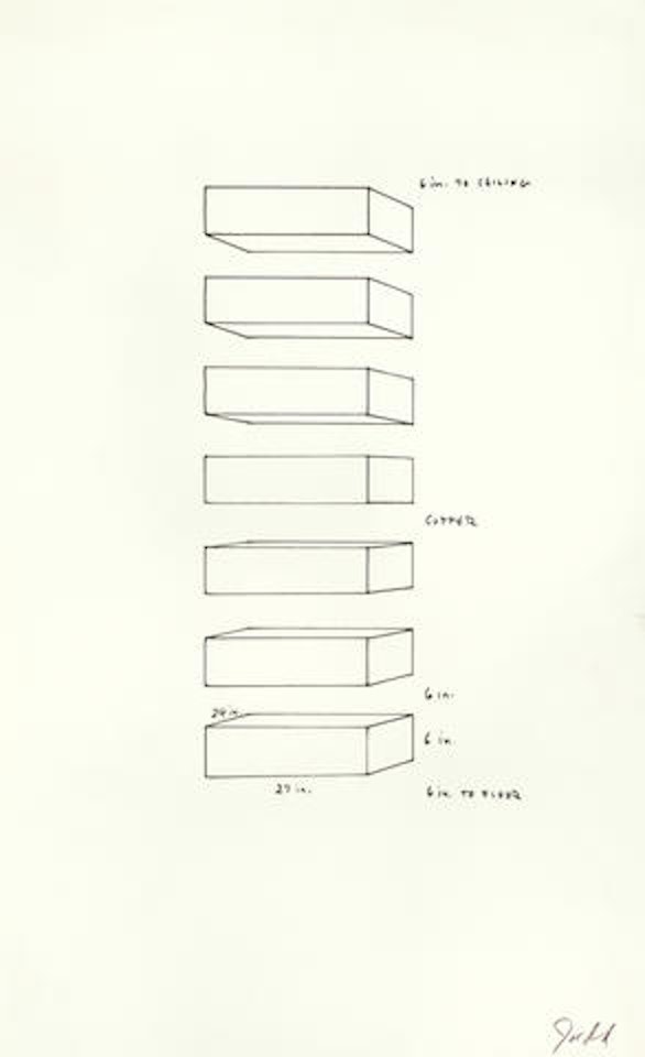Untitled by Donald Judd