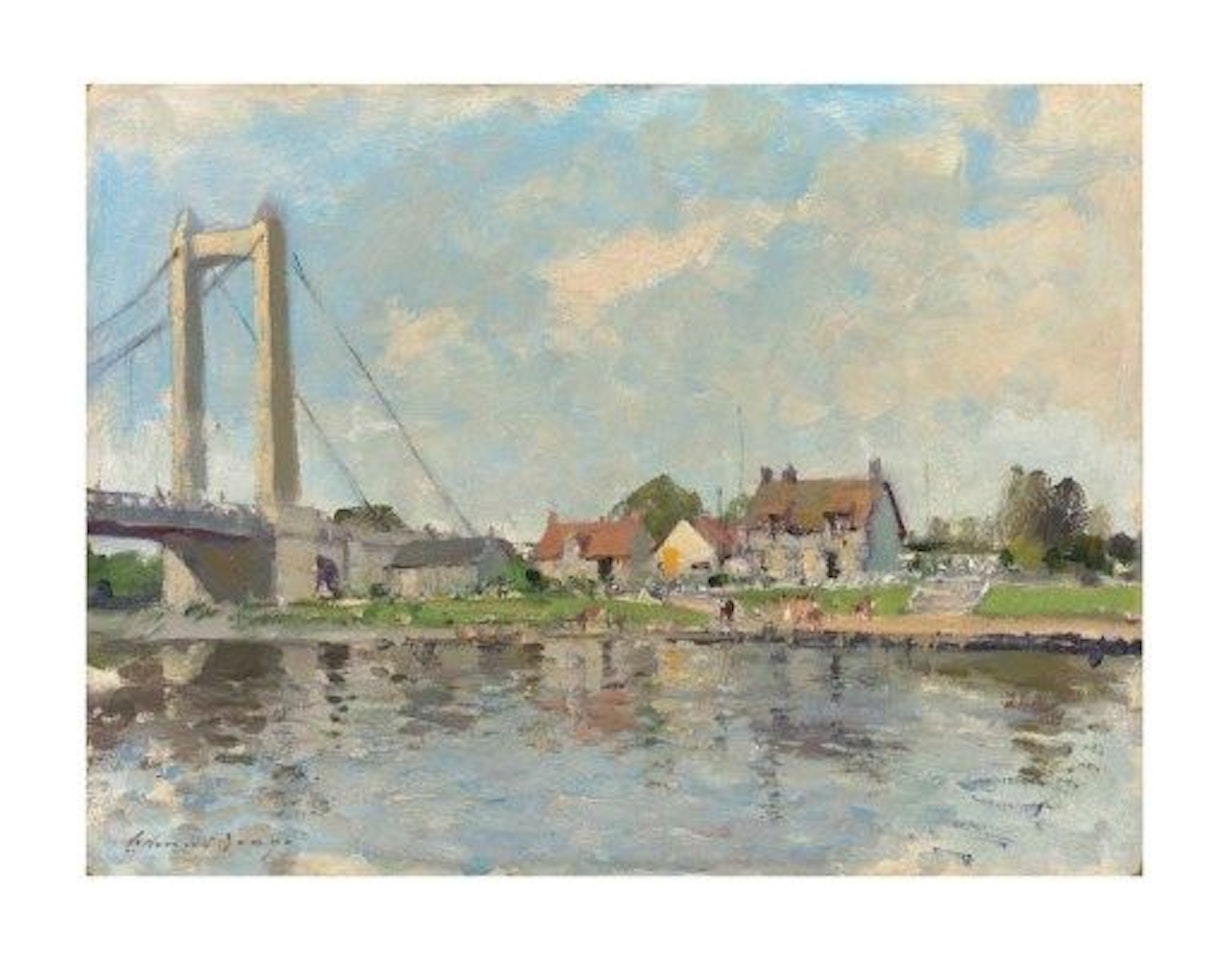 The Bridge at Petit Andely by Edward Seago
