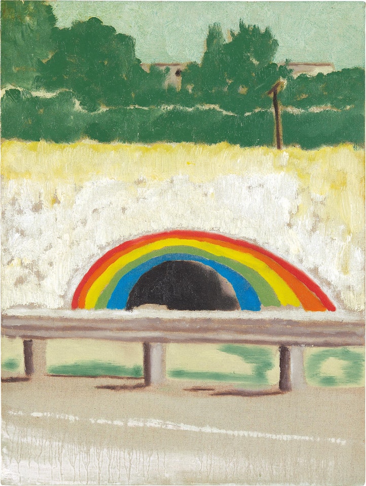 Tunnel Painting (Country-rock) by Peter Doig