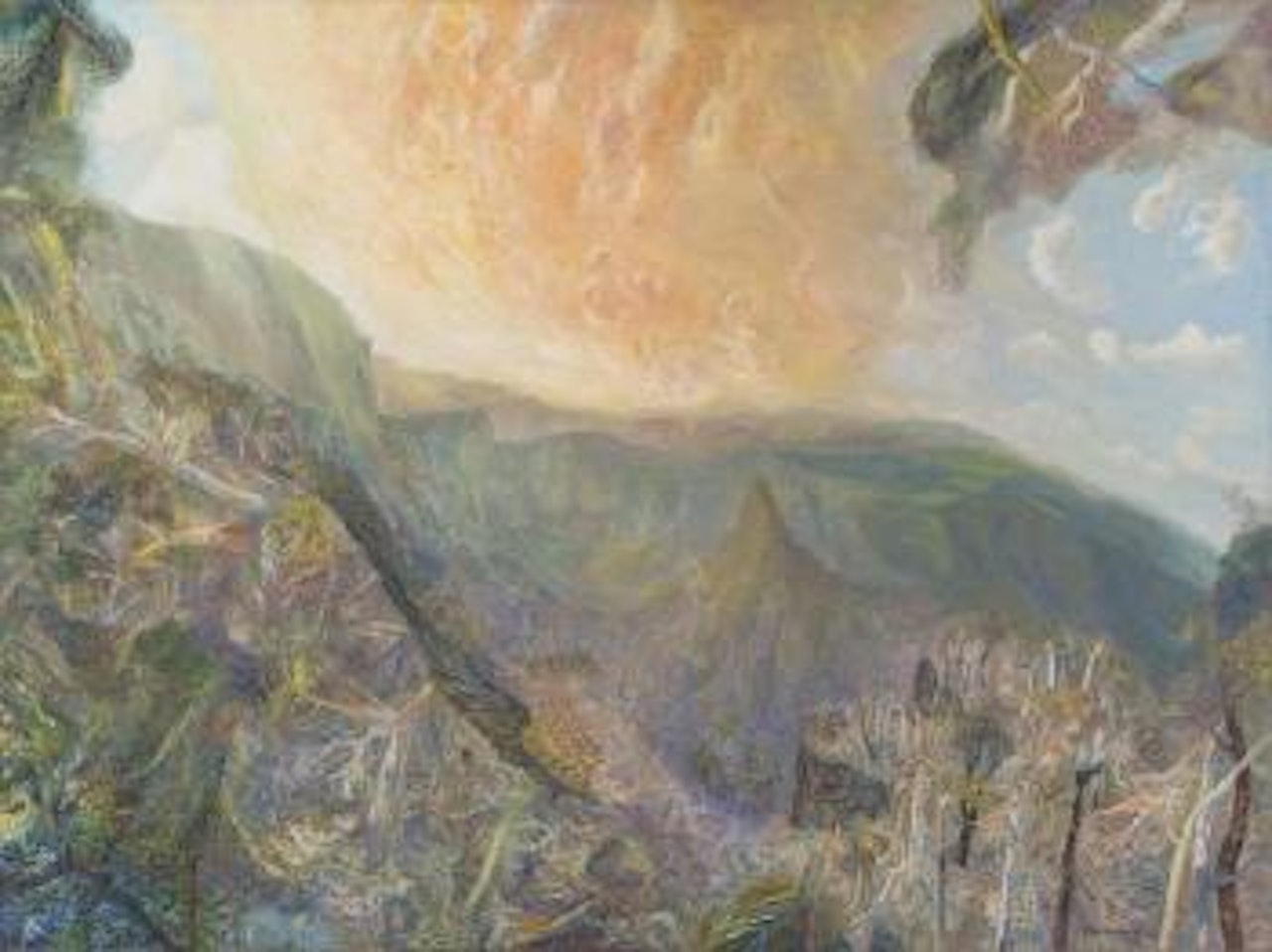 Rain and Sunlight, Numinbah by William Francis Robinson