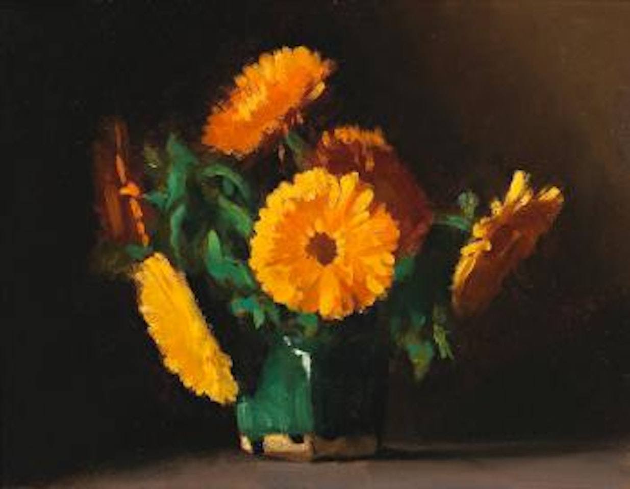 Marigolds by Clarice Beckett