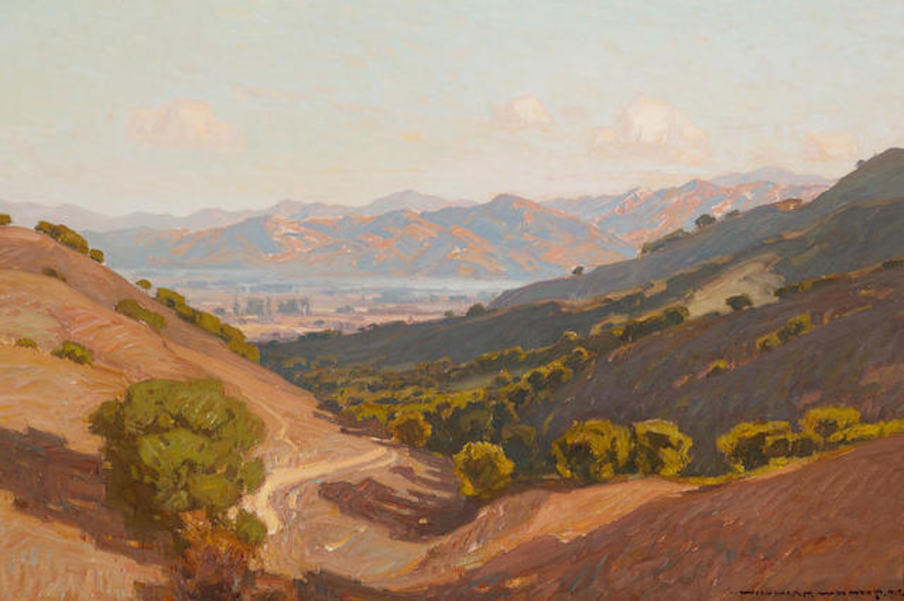 Road to the Valley by William Wendt