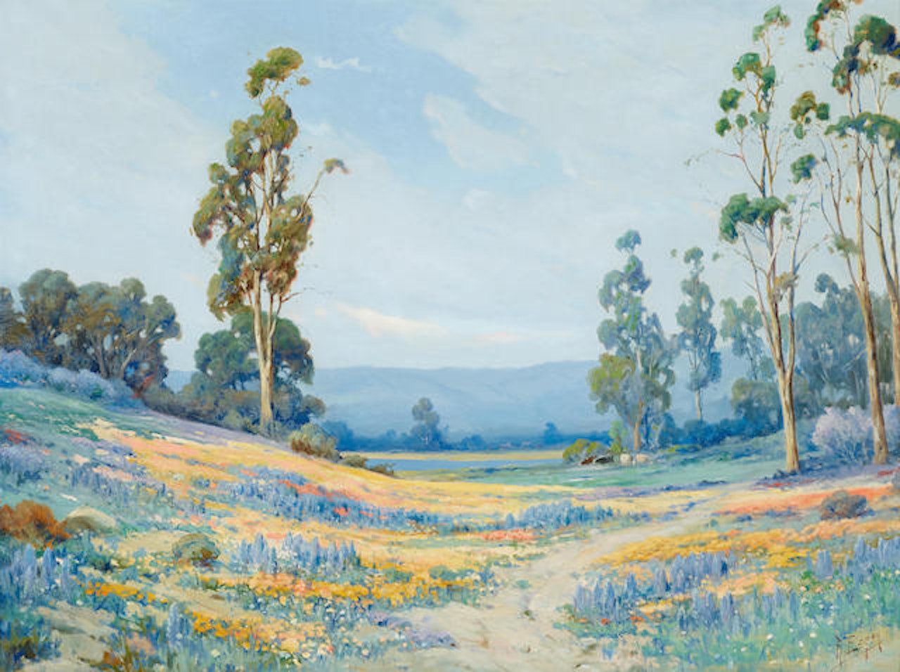 Wildflowers and Eucalyptus by Angel Espoy