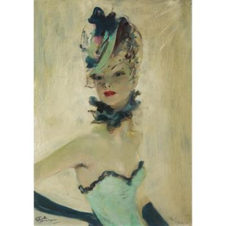 Harmonie Verte by Jean Gabriel Domergue