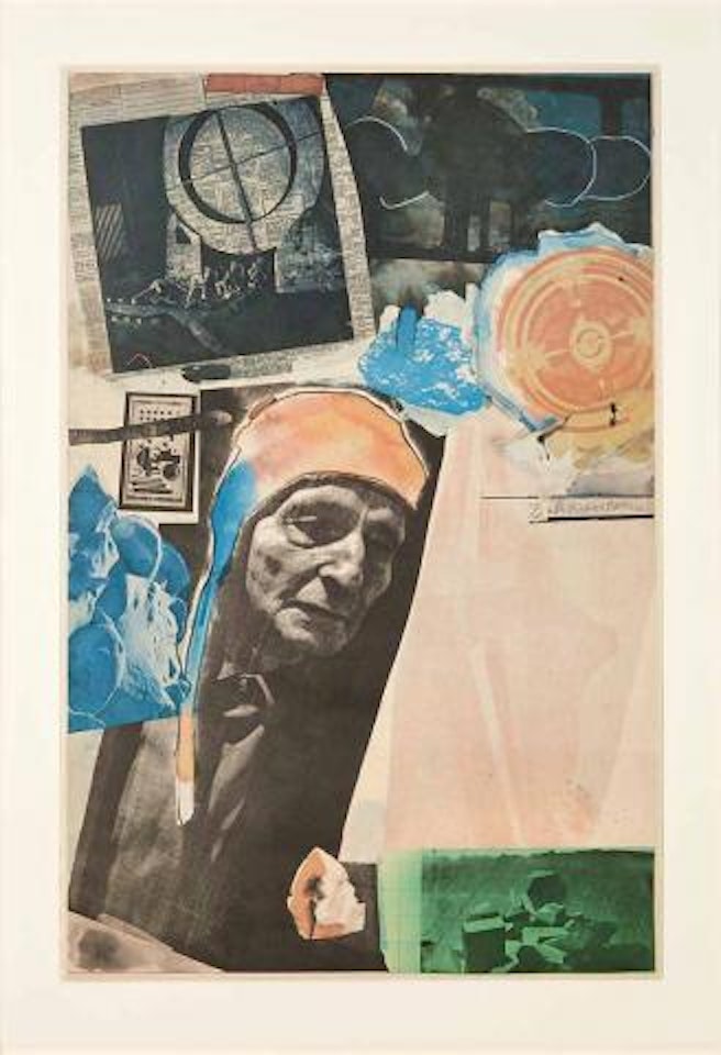 Homage to Frederick Kiesler by Robert Rauschenberg