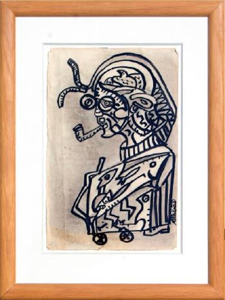 Tatouage académique by Robert Combas