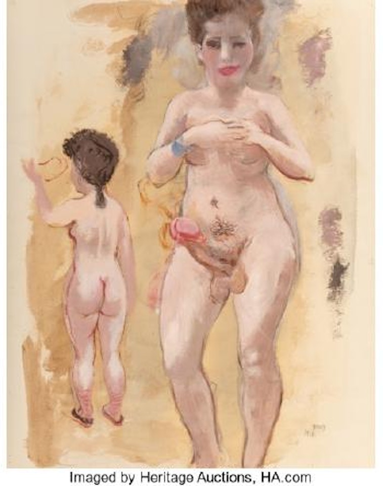Hermaphrodit by George Grosz