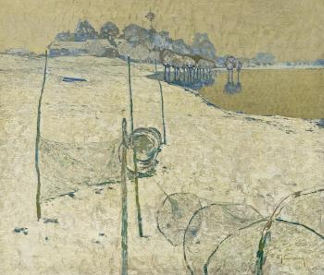 Schnee und Hochwasser (Snow and High Waters) by Max Clarenbach