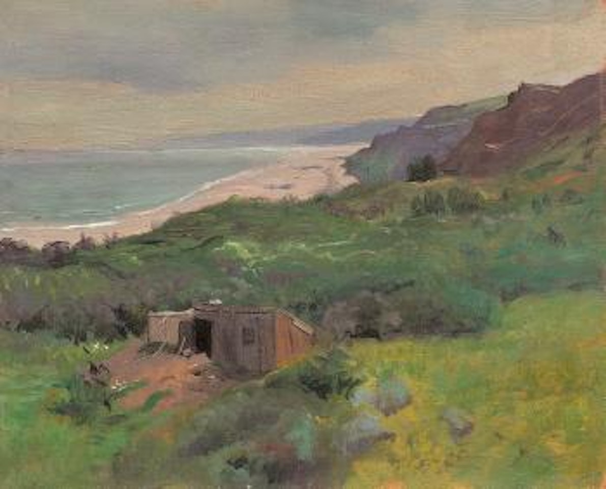 La falaise, à Houlgate by Félix Vallotton