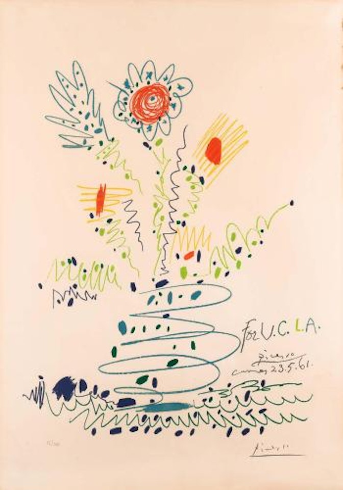 Fleurs (For UCLA) by Pablo Picasso