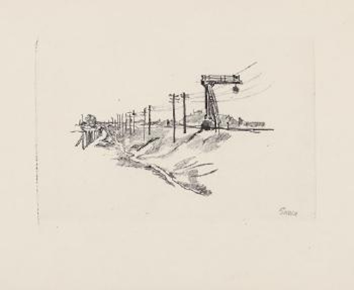 Bahndamm by George Grosz