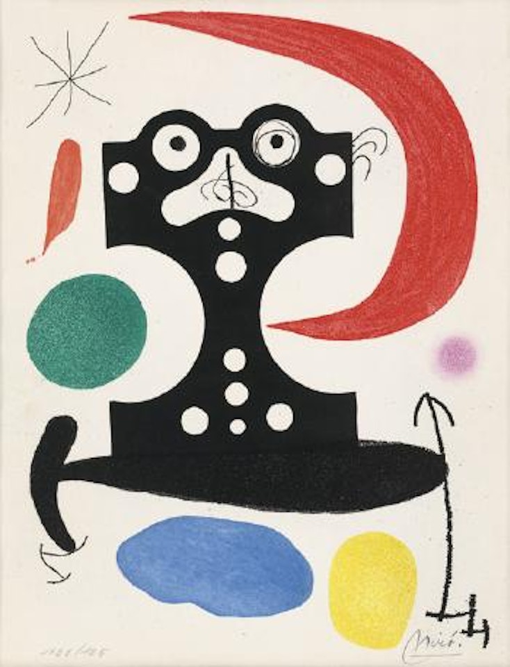 Monument à Christophe Colomb et à Marcel Duchamp ,
1968
-
1971 by Joan Miró