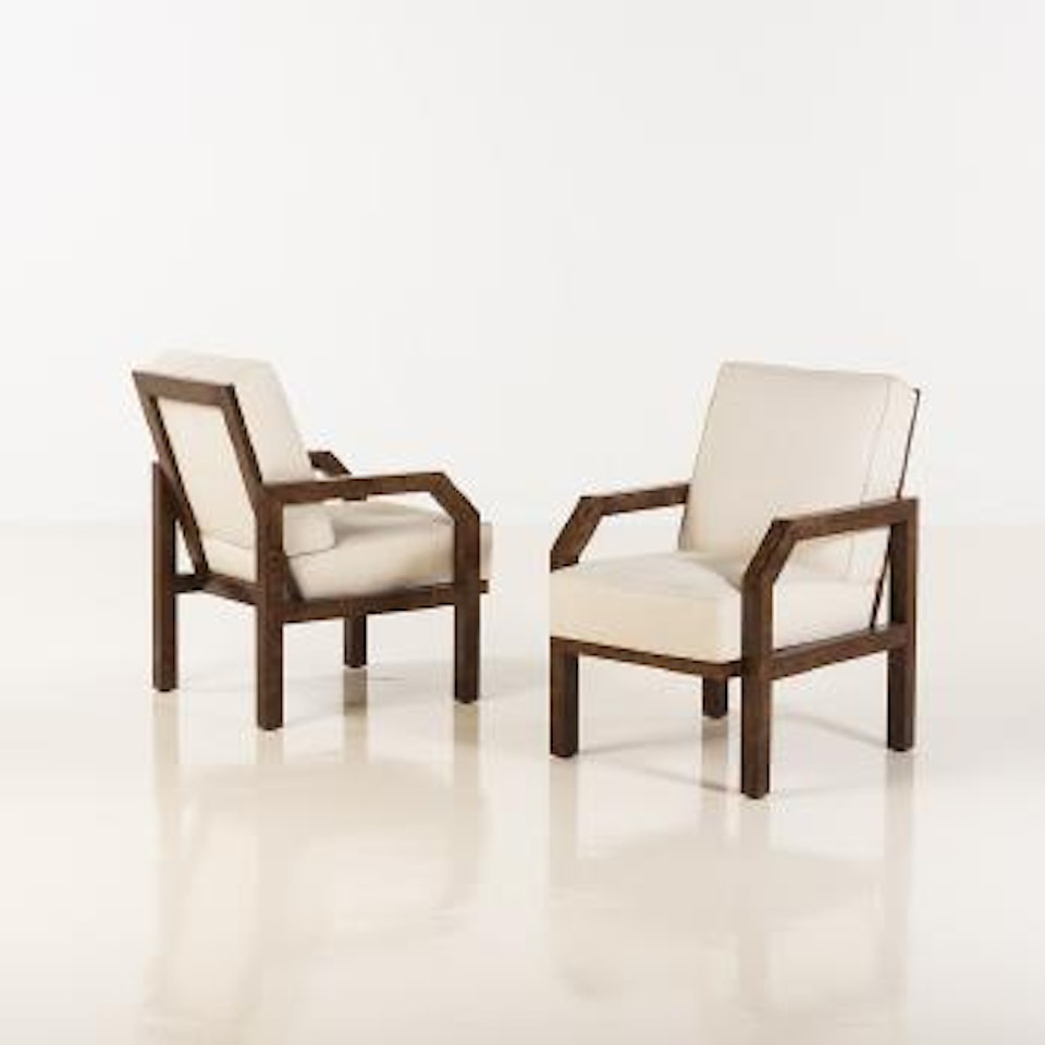 Fauteuils ,
Circa
1930 by Jacques Adnet
