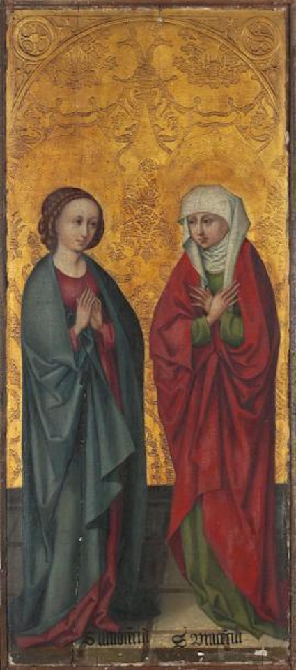 Saint Kilian et Sainte Agnès; Sainte Marie et Sainte… by German School
