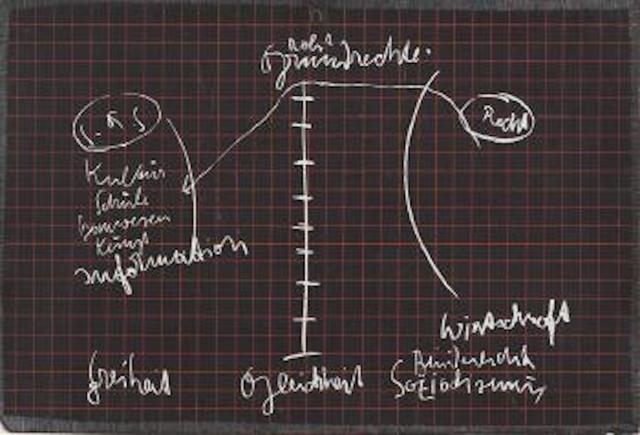 Schiefertafel by Joseph Beuys