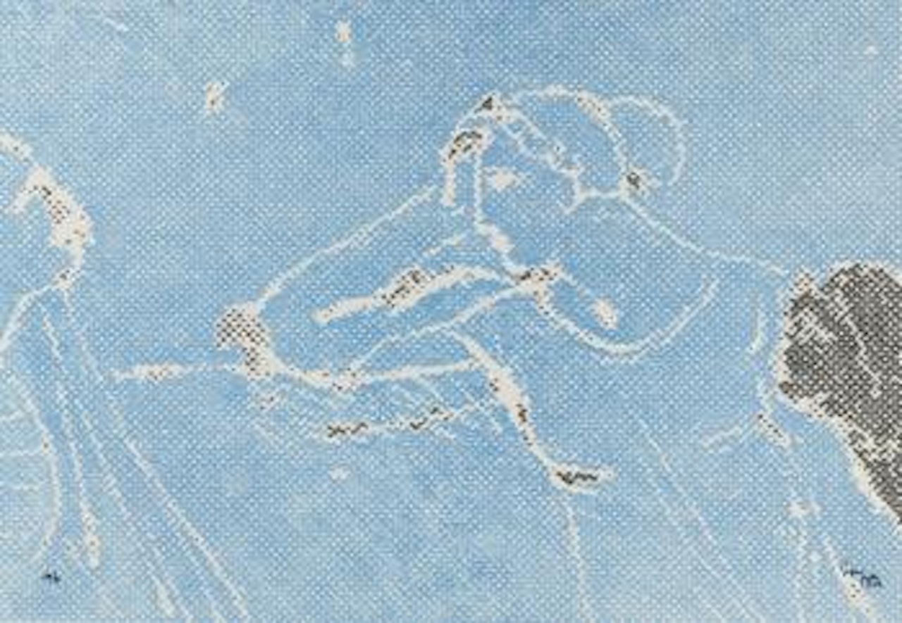 Dannecker's house gecko. The two women by Sigmar Polke