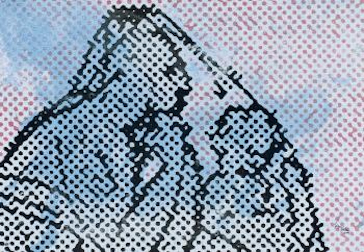 Dannecker's house gecko. The woman with child by Sigmar Polke