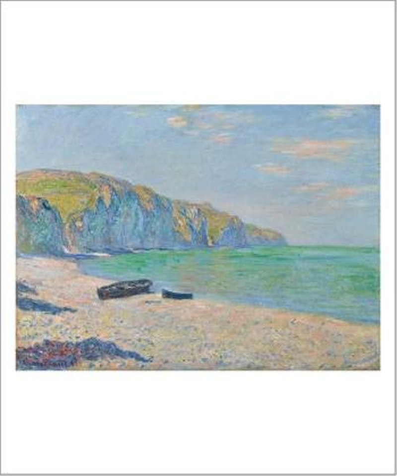 Plage et Falaises de Pourville ,
1882 by Claude Monet