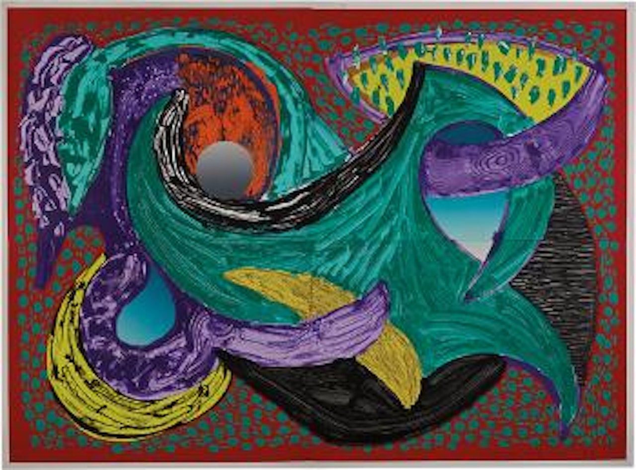 Going Round (from Some More New Prints Series) by David Hockney