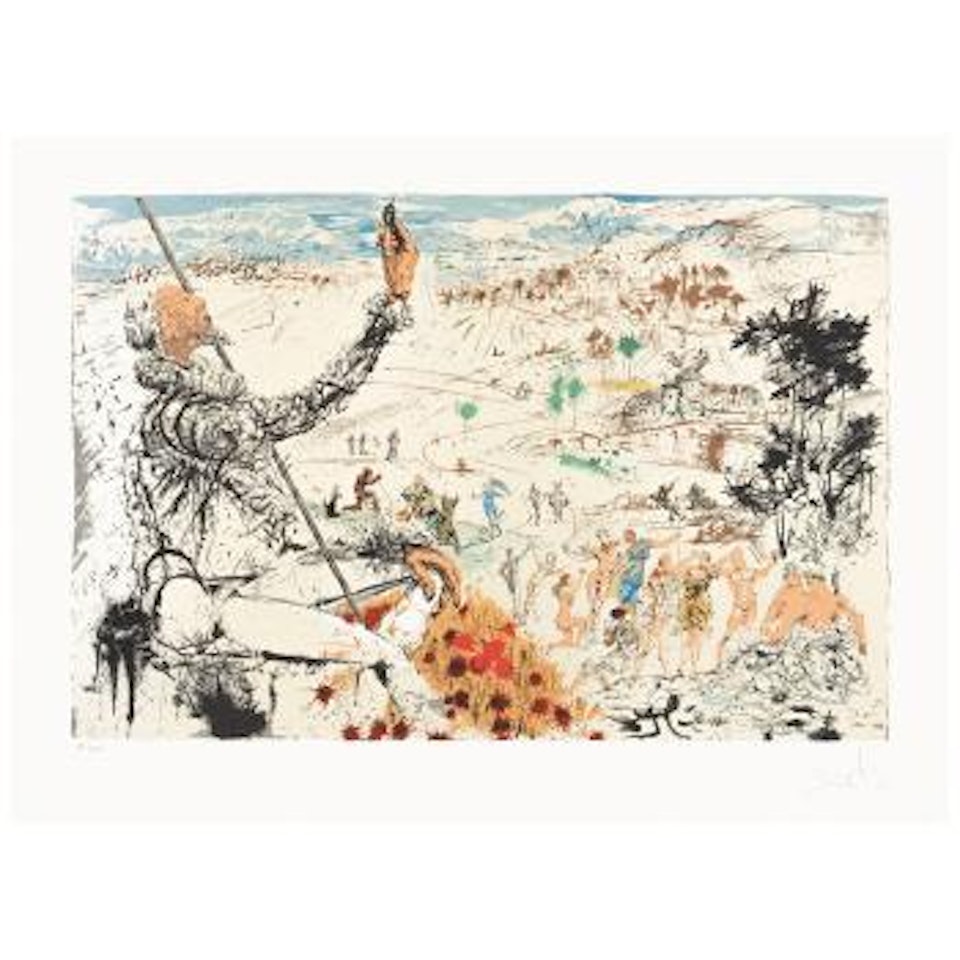 L'Age d'Or, de la suite Don Quichotte de la Mancha by Salvador Dali