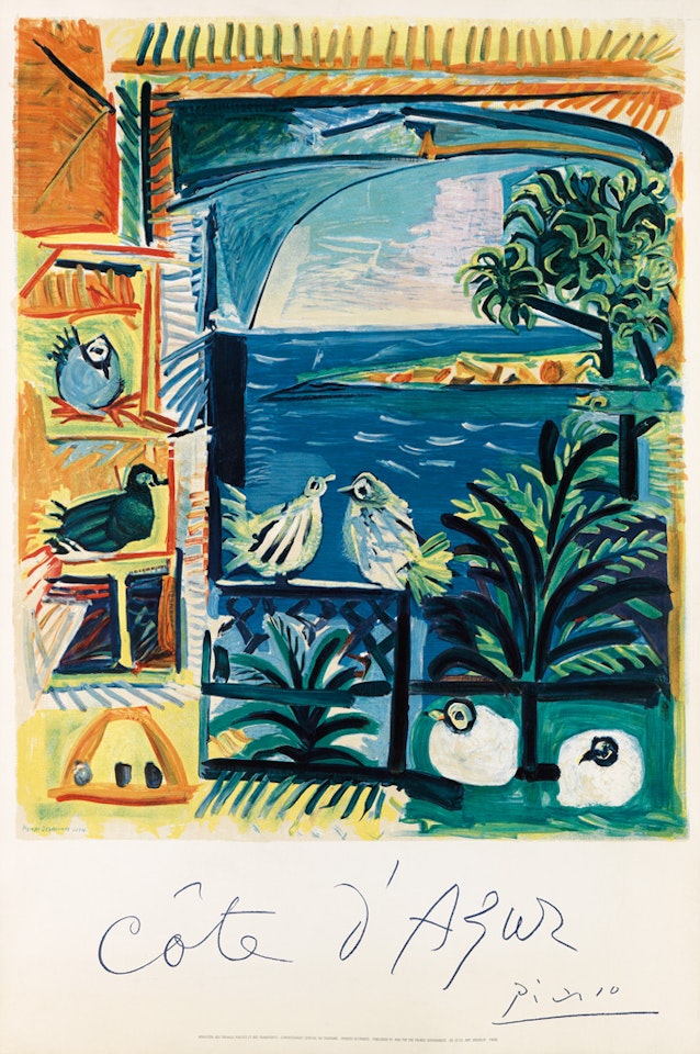 Côte D'azur by Pablo Picasso