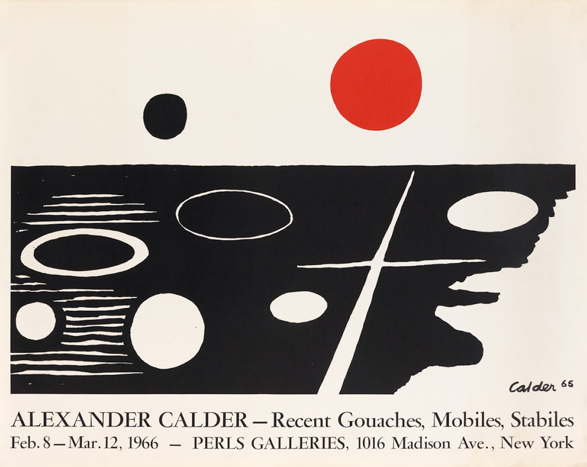 Art Exhibitions by Alexander Calder