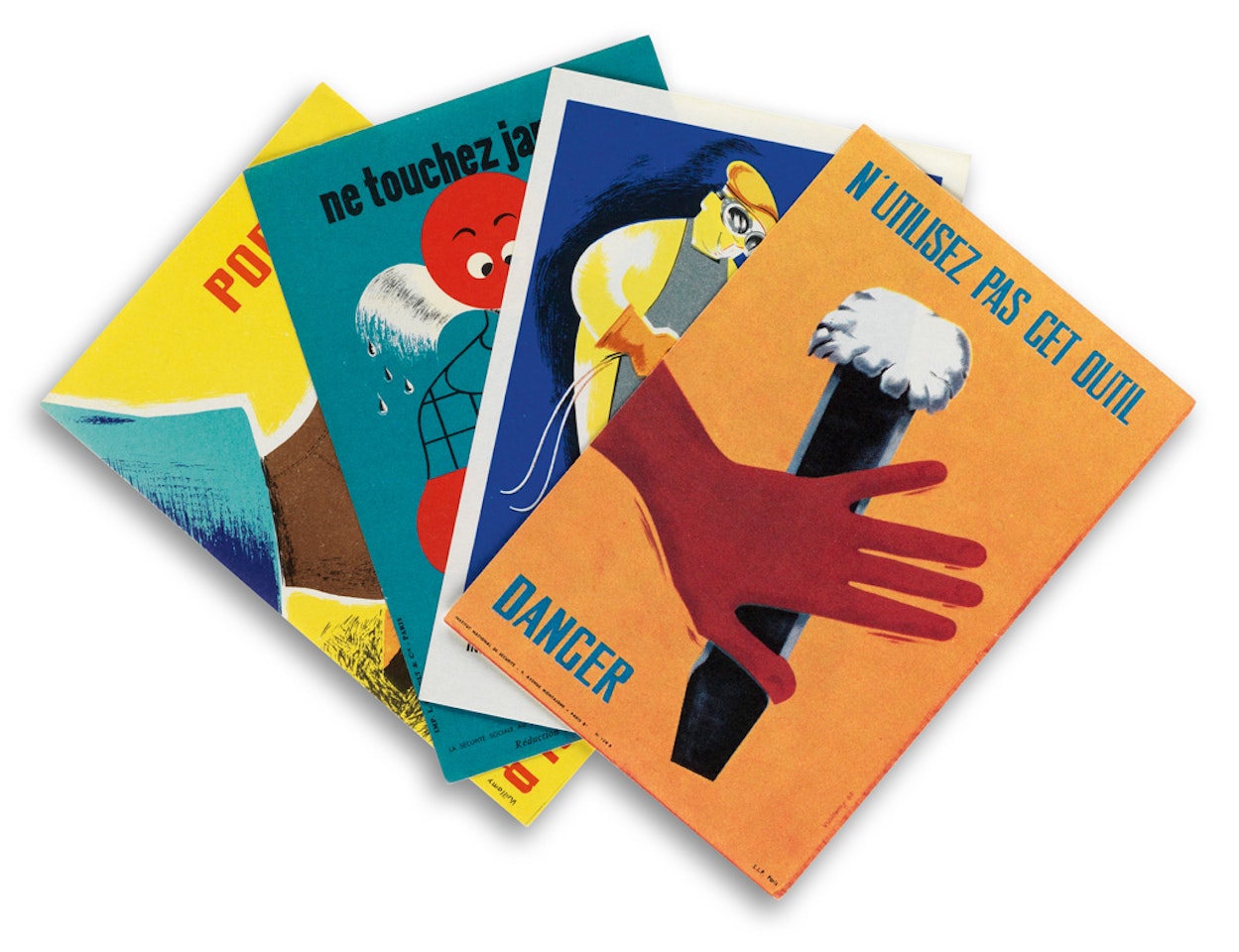 French Safety Cards by Various Artists