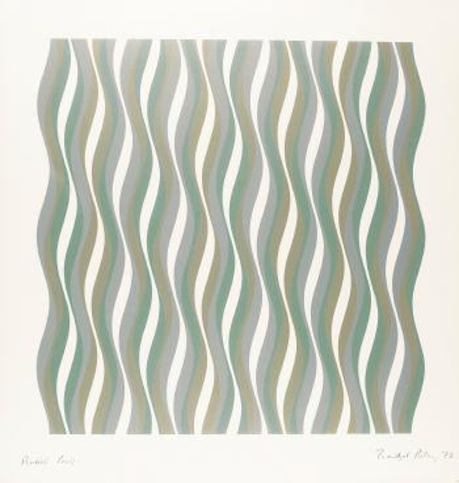 COLOURED GREYS [1] (S. 16) by Bridget Riley