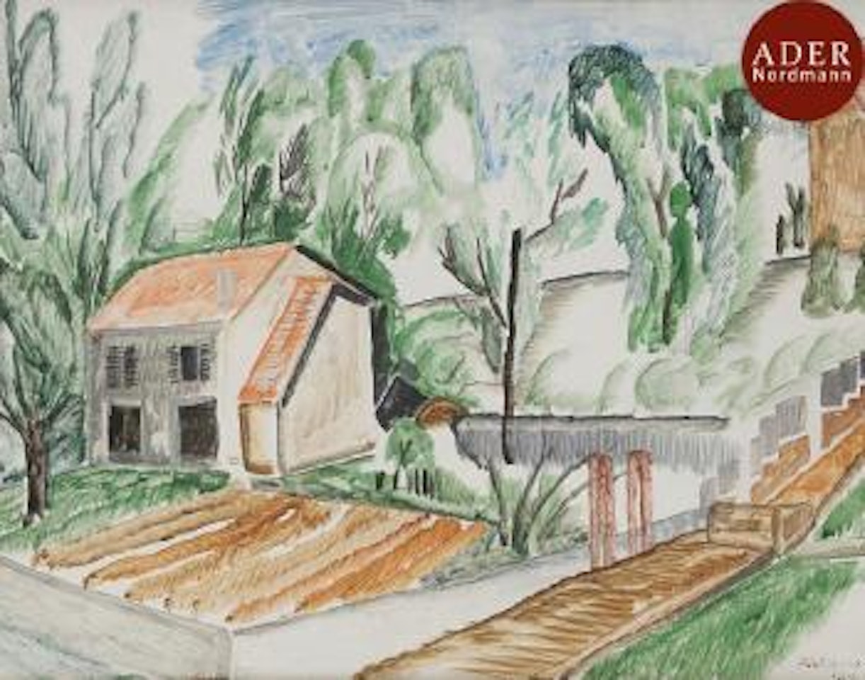 Paysage by Ossip Zadkine