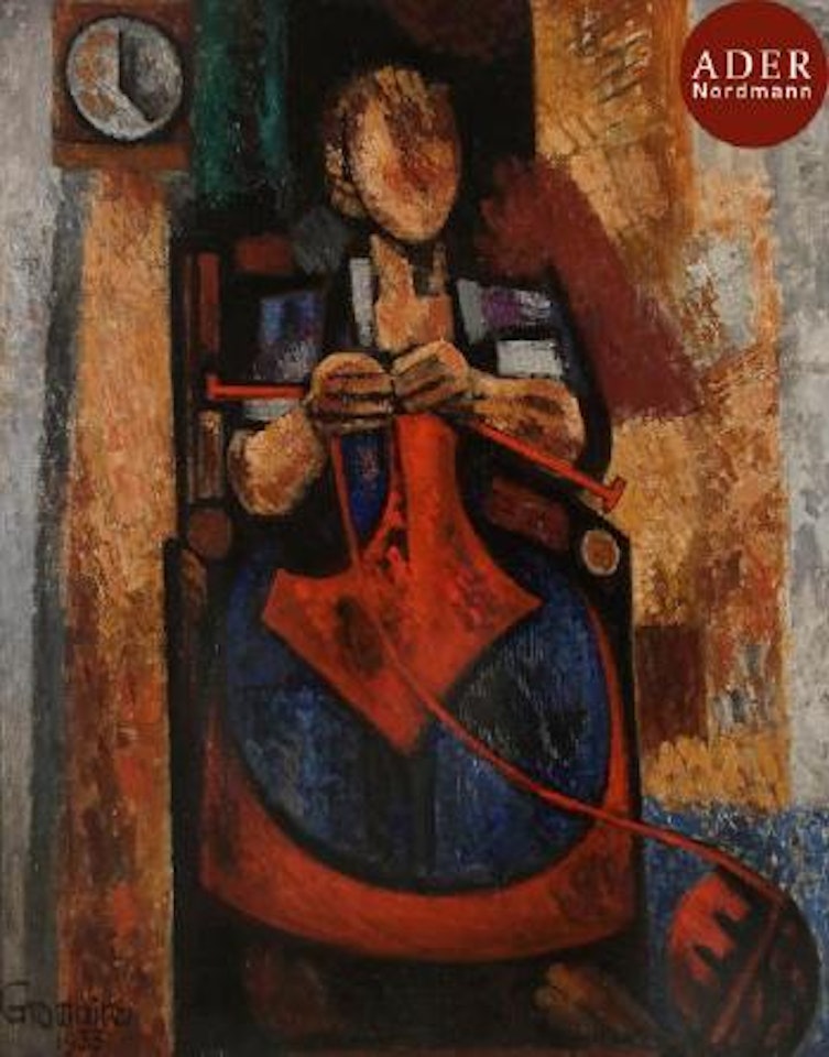 La Tricoteuse by Marcel Gromaire