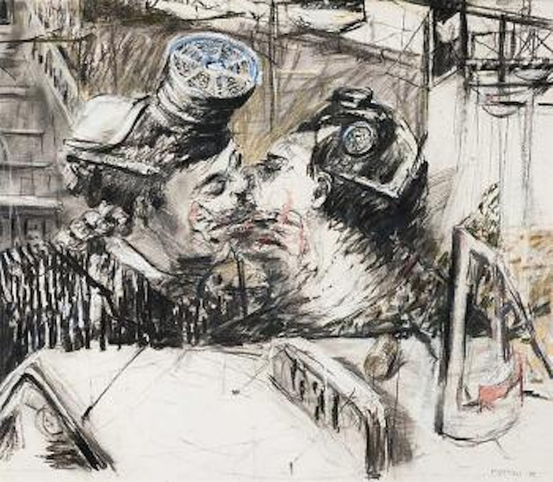 Untitled drawing towards responsible hedonism ,
1988 by William Kentridge
