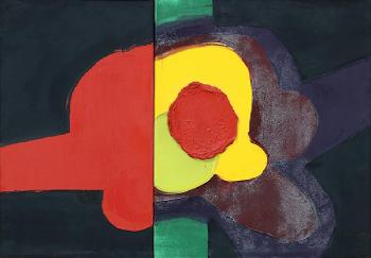 Untitled (abstract flower) ,
1966
-
1967 by Luis Feito