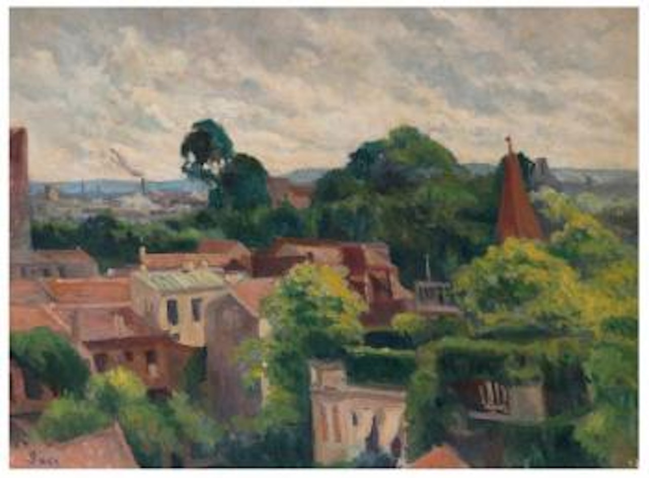 Panorama de Montsouris , by Maximilien Luce