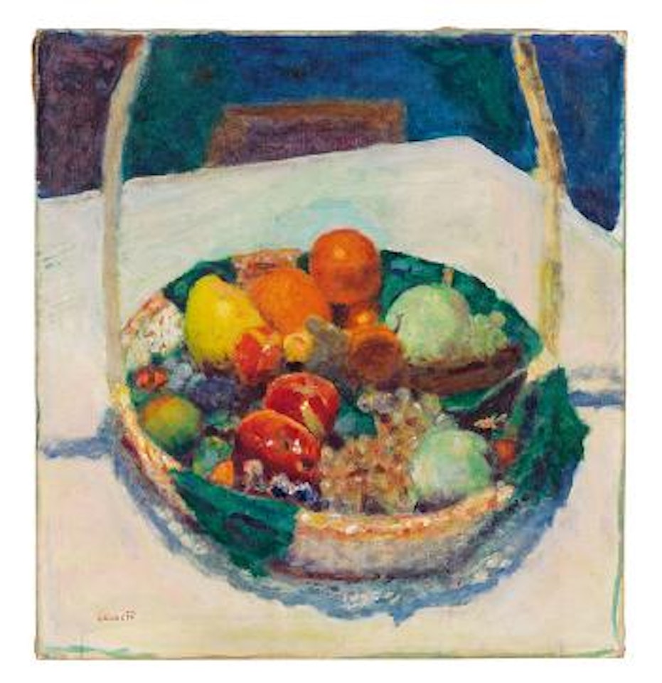 Corbeille de fruits ,
1924 by Pierre Bonnard