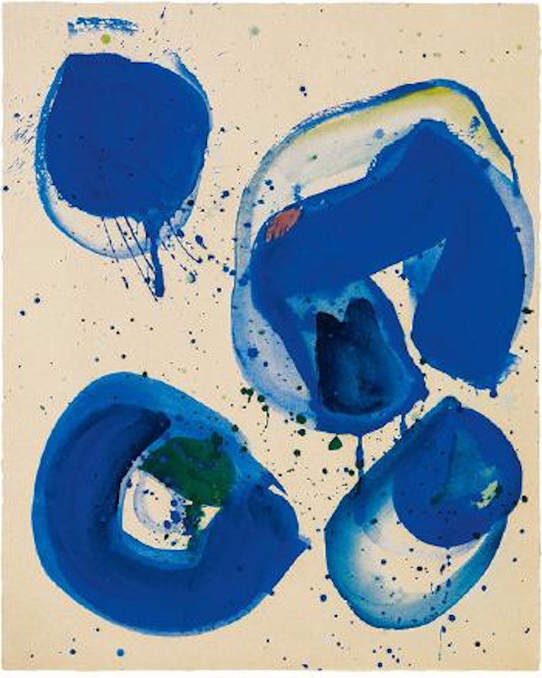 Blue Balls ,
1961 by Sam Francis