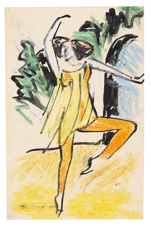 Tänzerin by Max Pechstein