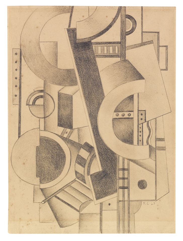 Composition mécanique by Fernand Leger