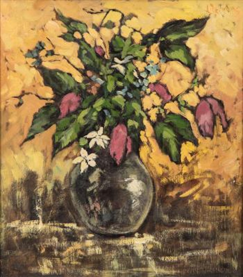 Still life with flowers , by Pieter Wenning