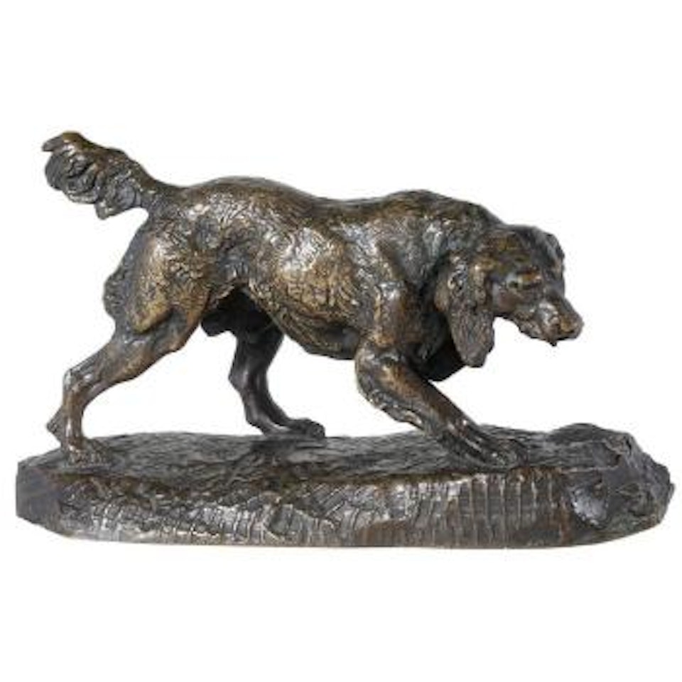 Épagneul No.1 (première version) ,
Circa
1840 by Antoine-Louis Barye