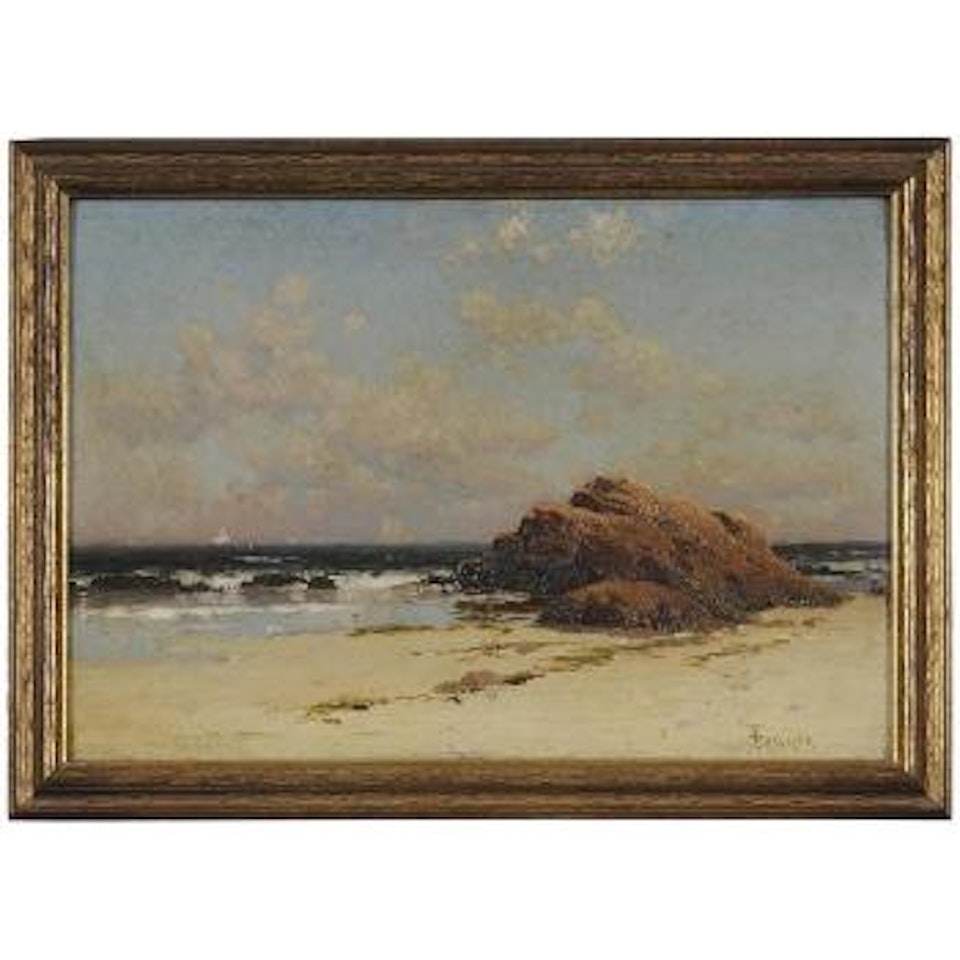 View of the coast, possibly Narragansett , by Alfred Thompson Bricher