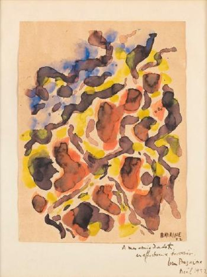 Composition ,
1952 by Jean René Bazaine