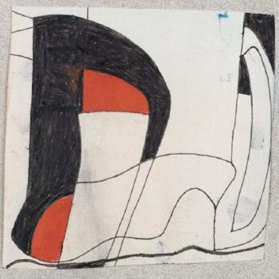 Red and black 2 ,
1981 by Ben Nicholson, O.M.