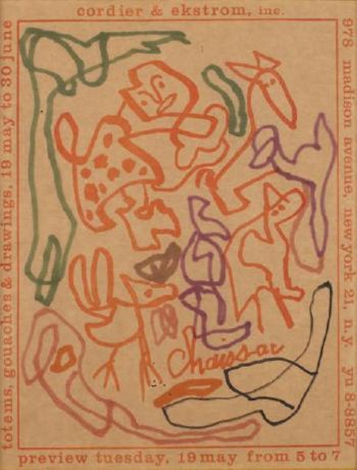 Sans titre ,
1964 by Gaston Chaissac