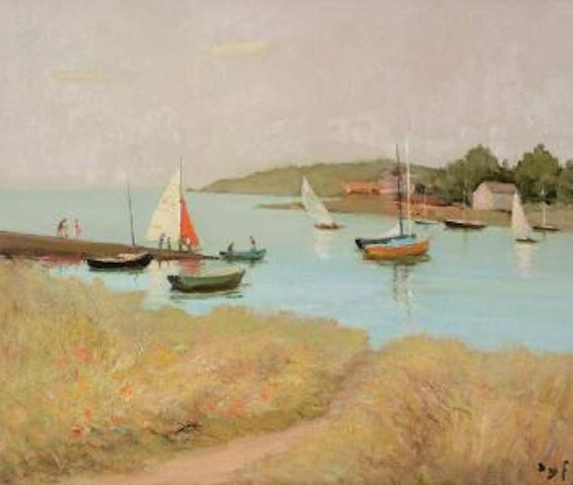 La Paysage, Saint Armel, golfe du Morbihan ,
1981 by Marcel Dyf