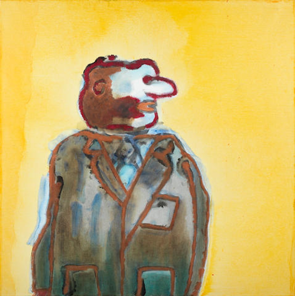 Man in Rumpled Suit by Robert Hodgins