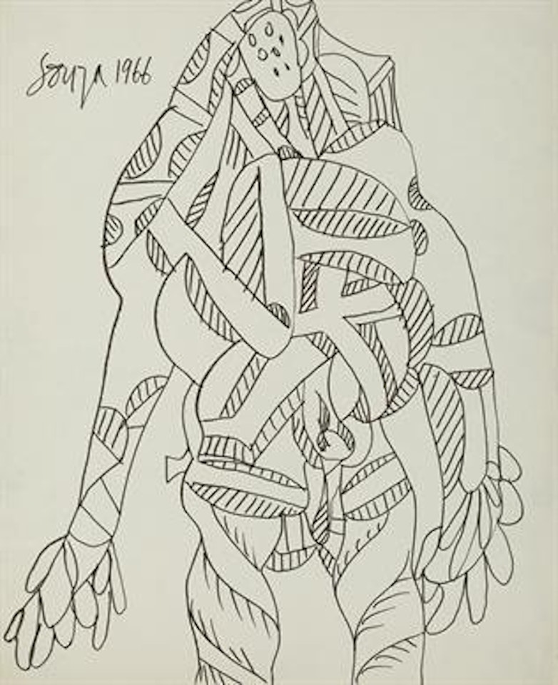 Untitled ,
1966 by Francis Newton Souza