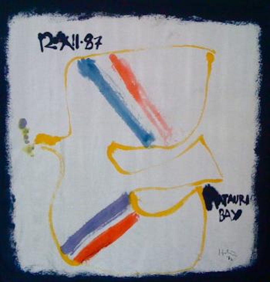 Matauri bay ,
1987 by Ralph Hotere