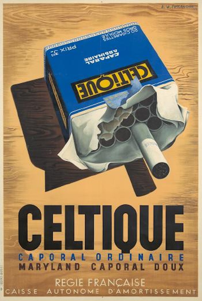 Celtique ,
1936 by Cassandre (Adolphe Jean-Marie Mouron)