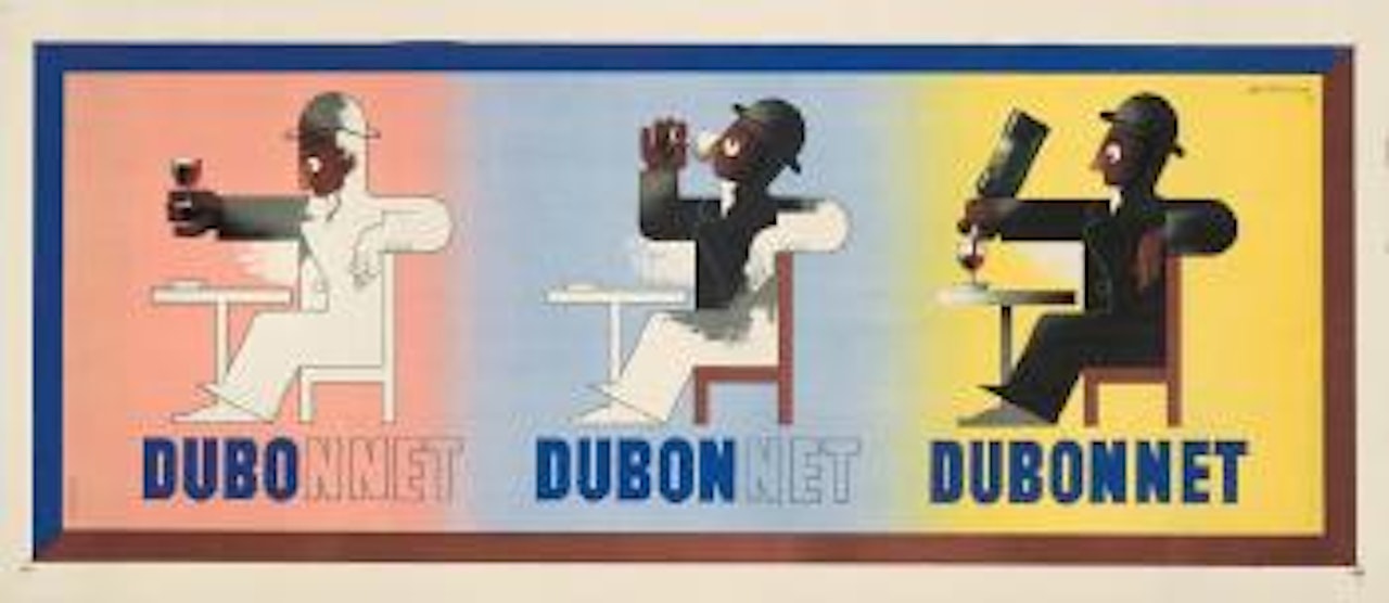 Dubonnet ,
1932 by Cassandre (Adolphe Jean-Marie Mouron)